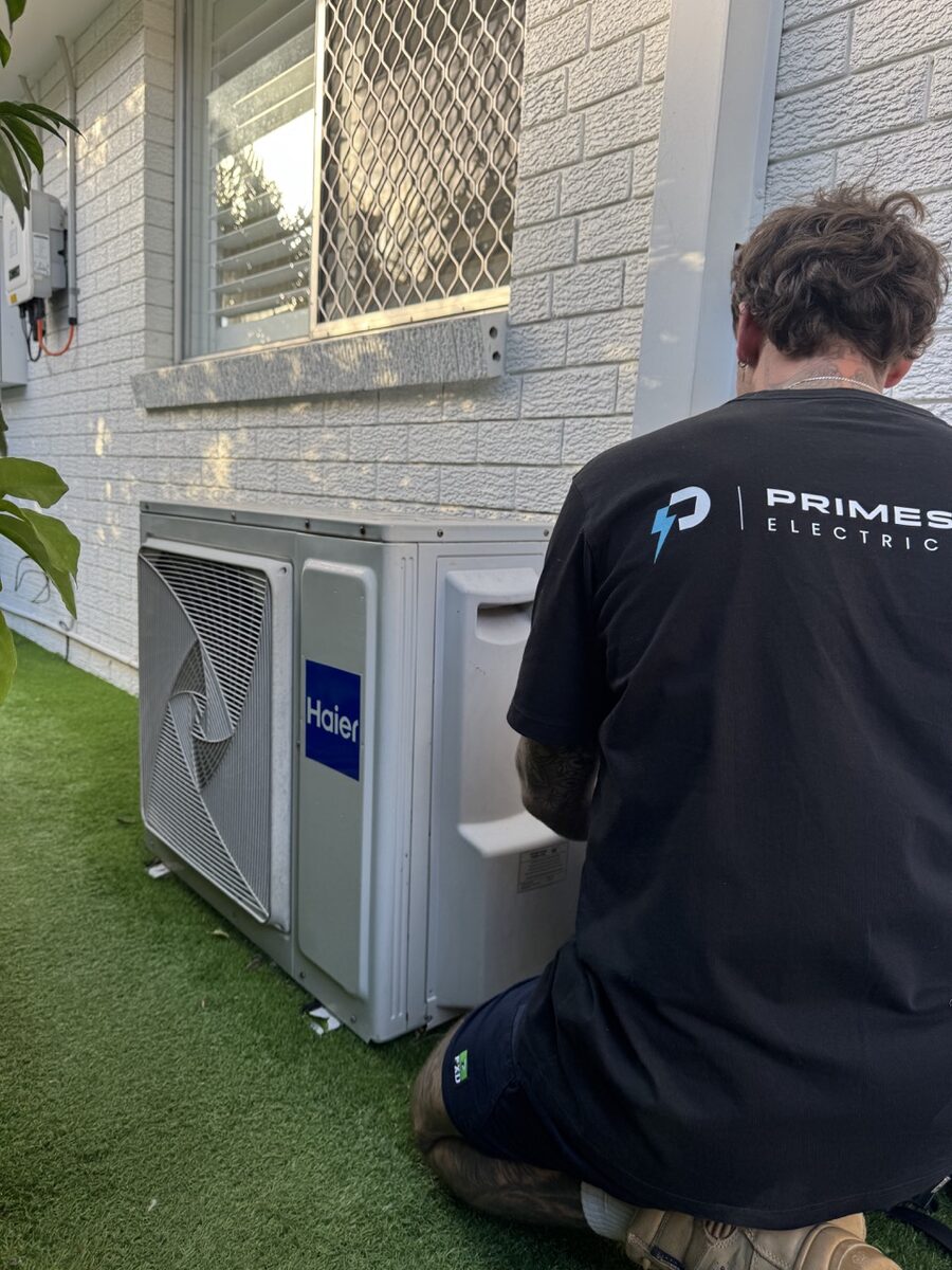 Air conditioning installation Gold Coast — Prime Sparks Electrical